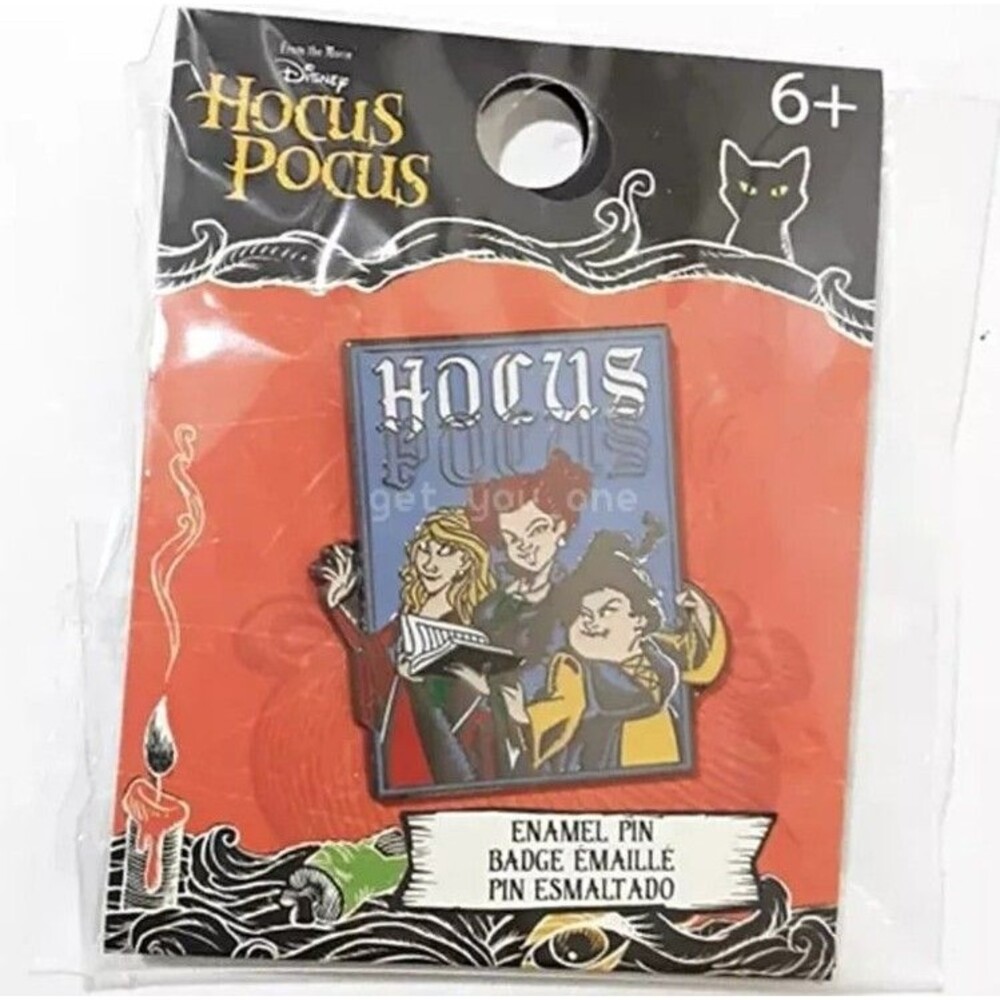 NEW Disney Loungefly Disney Hocus Pocus Sanderson Sisters Enamel Pin HOT TOPIC